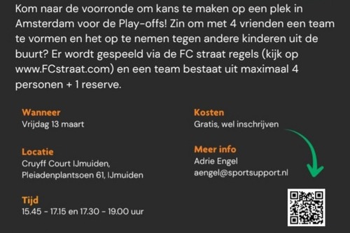 Foto bij FC STRAAT IJmuiden